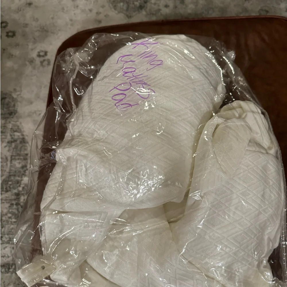 KING polyester cooling mattress pad